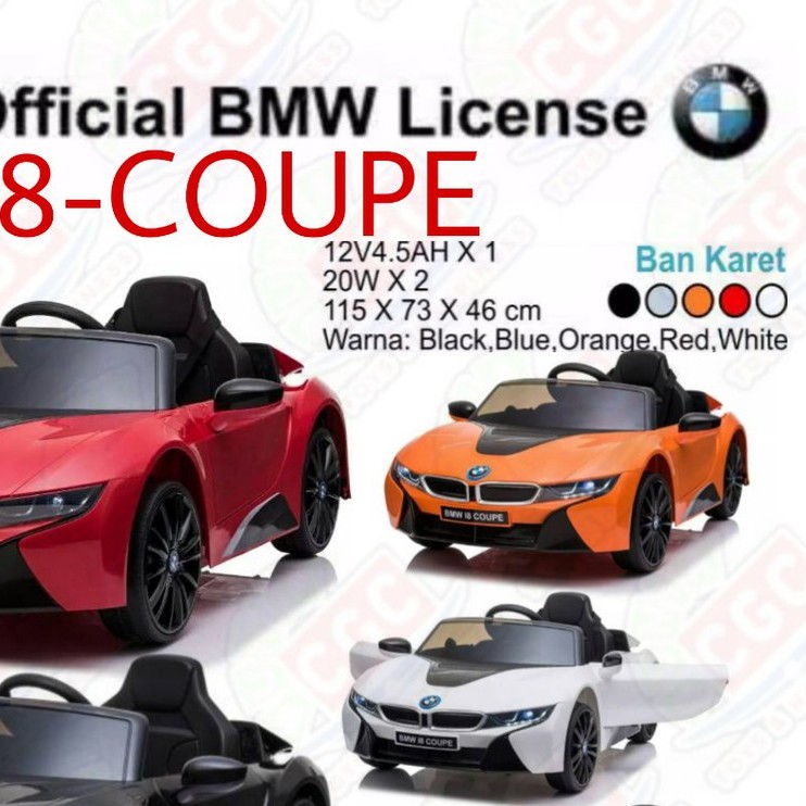 C6-MOBIL AKI MAINAN MOBIL AKI JENIS BMW i8 MERK BMW PER UNIT 2