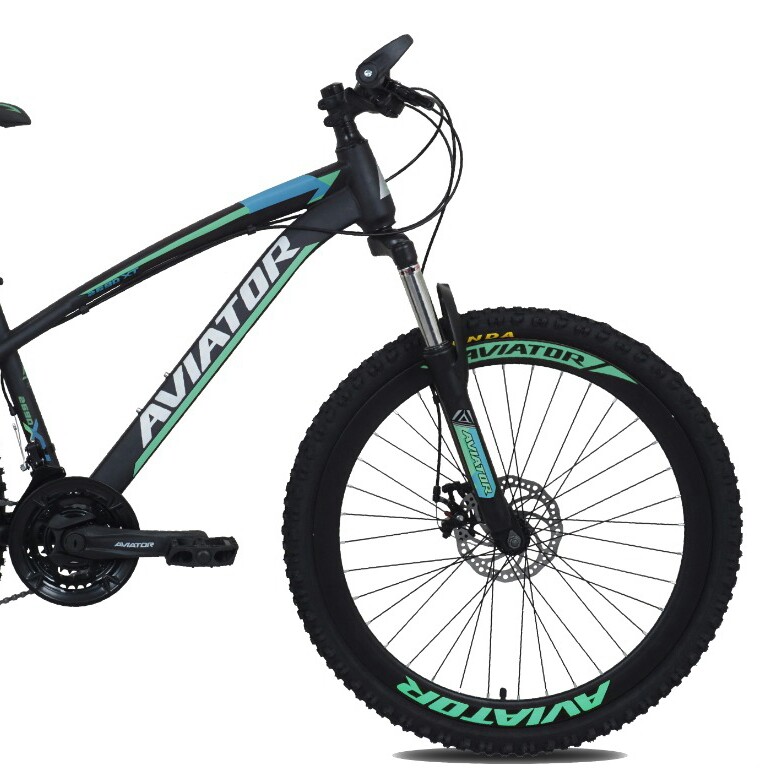 C6-SEPEDA AVIATOR  TIPE MTB 26 AT 2690 VT BESI  24 SPEED MERK AVIATO 3