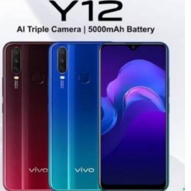 C6-VIVO Y12 RAM 3GB ROM 64GB 5000MAH MERK VIVO PER UNIT