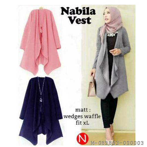 CARDIGAN NABILA MOSCREPE 2