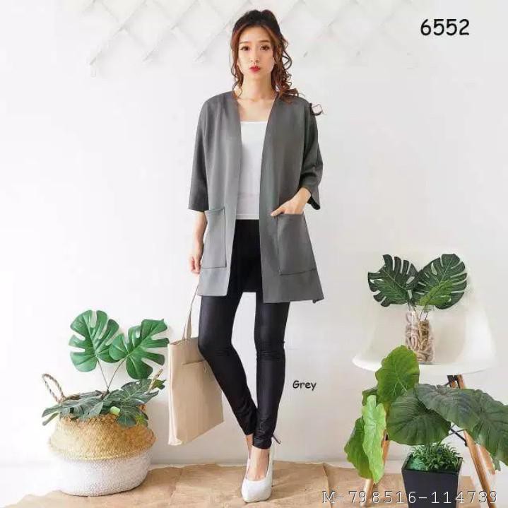 CARDIGAN POCKET SAKU PAKAIAN WANITA 2