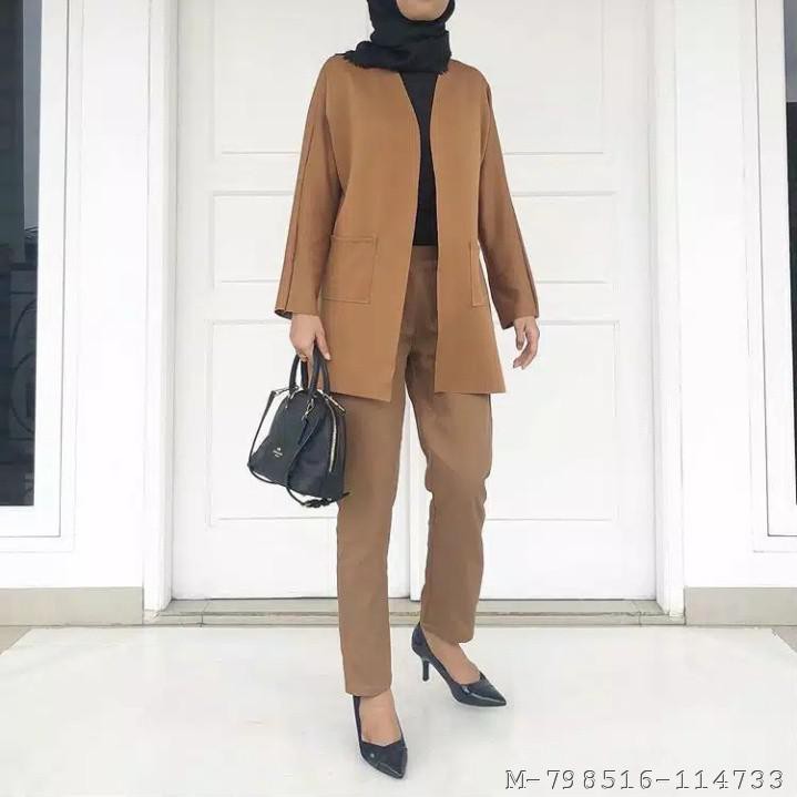 CARDIGAN POCKET SAKU PAKAIAN WANITA 3