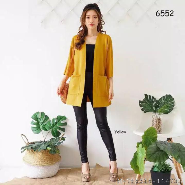 CARDIGAN POCKET SAKU PAKAIAN WANITA 4