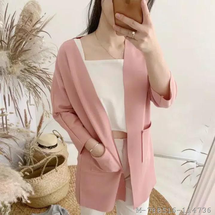 CARDIGAN POCKET SAKU PAKAIAN WANITA 4