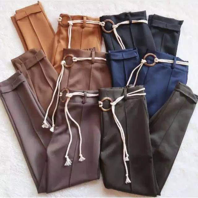 CASSA PANTS FREE RING BELT 2