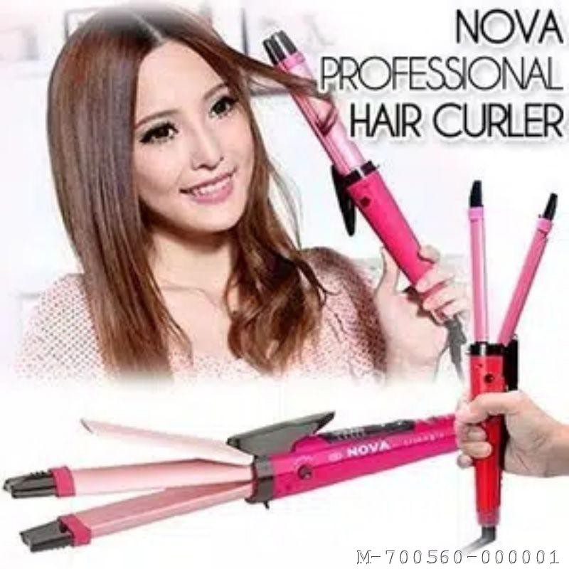 CATOKAN RAMBUT NOVA 2IN1 LURUS CURLY