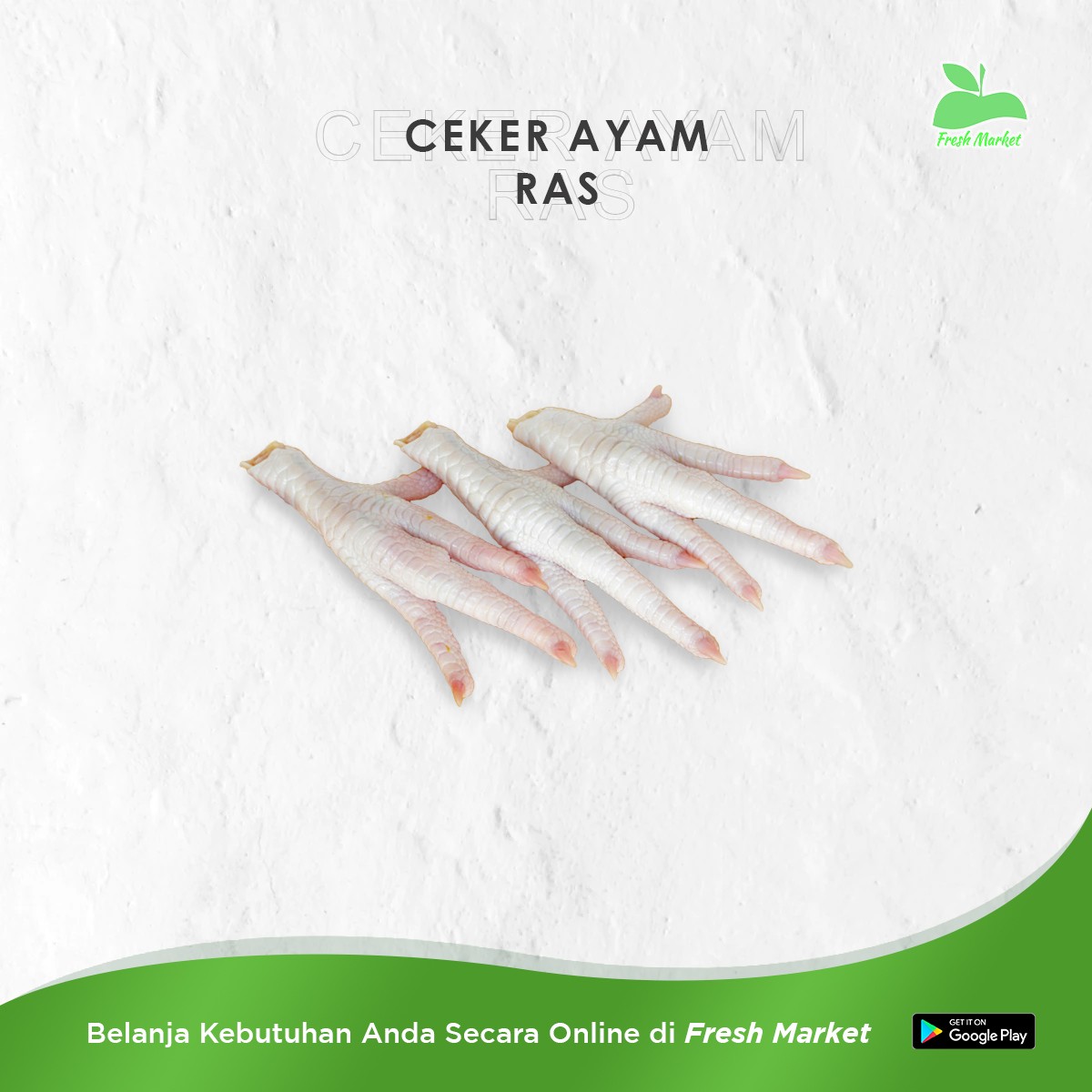 CEKER AYAM RAS 250 GRAM