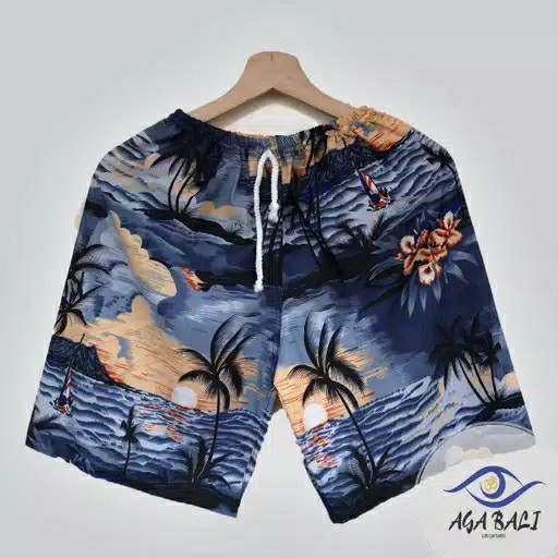 CELANA BOXER MOTIF PANTAI 3