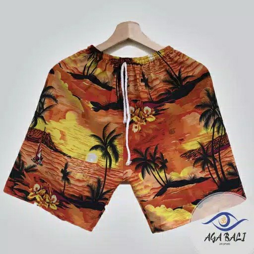 CELANA BOXER MOTIF PANTAI 4