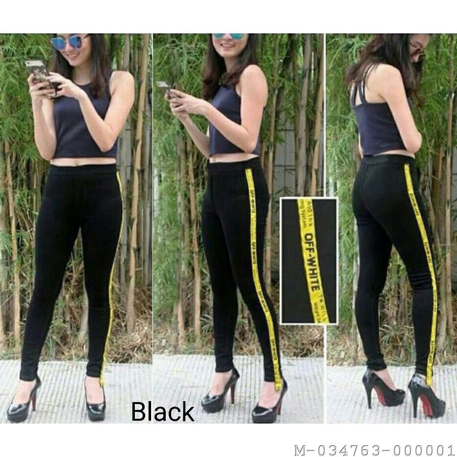 CELANA LEGGING OFFWHITE KUNING PARAGON