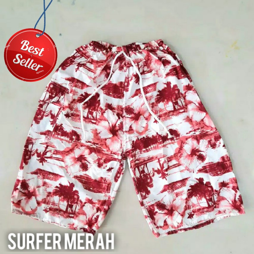 CELANA PANTAI PRIA Motif Hawaii  BALI -03 2