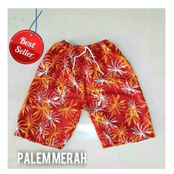 CELANA PANTAI PRIA Motif Hawaii  BALI -04 2