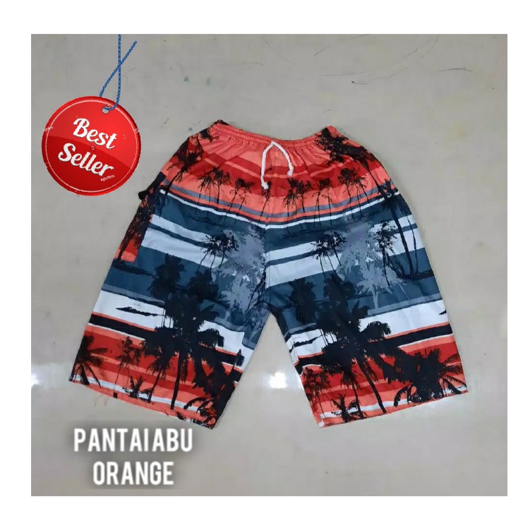 CELANA PANTAI PRIA Motif Hawaii  BALI -05 3