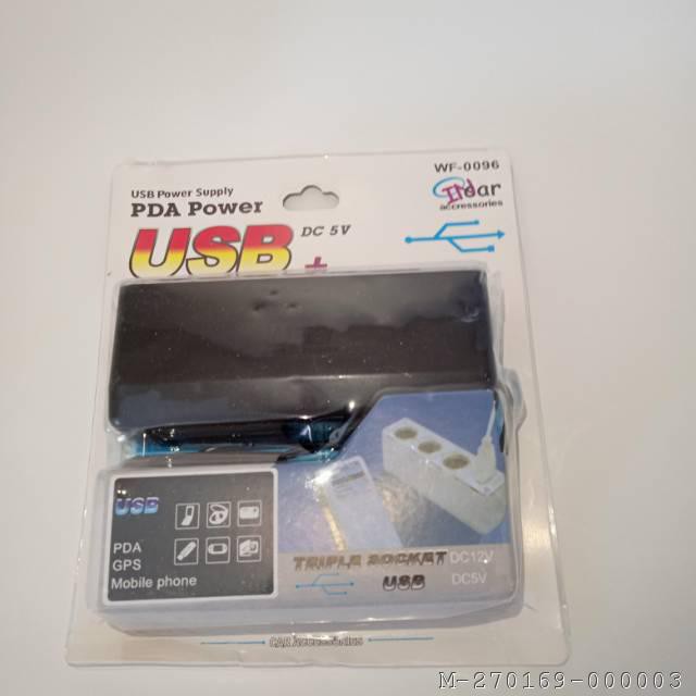 CHARGER MOBIL 3 SLOT USB 5