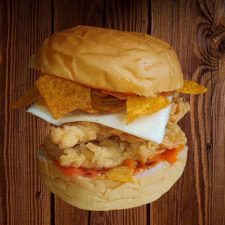 CHICKEN TORTILLA BURGER