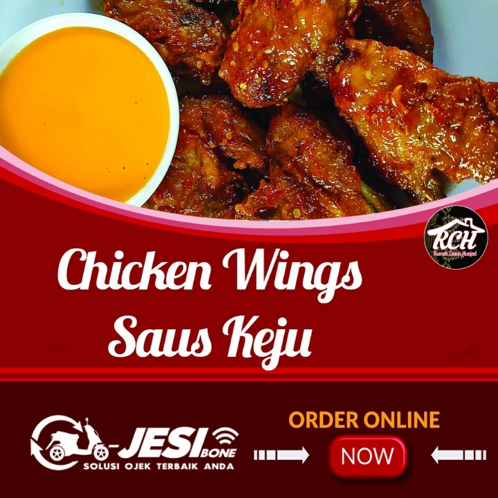 CHICKEN WINGS Saus Keju