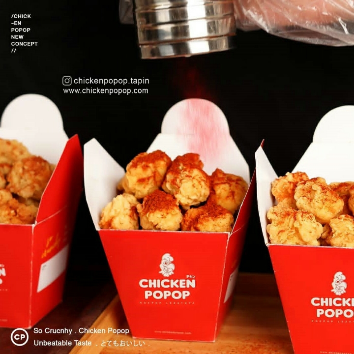 CHICKENPOPOP PAPERBOX