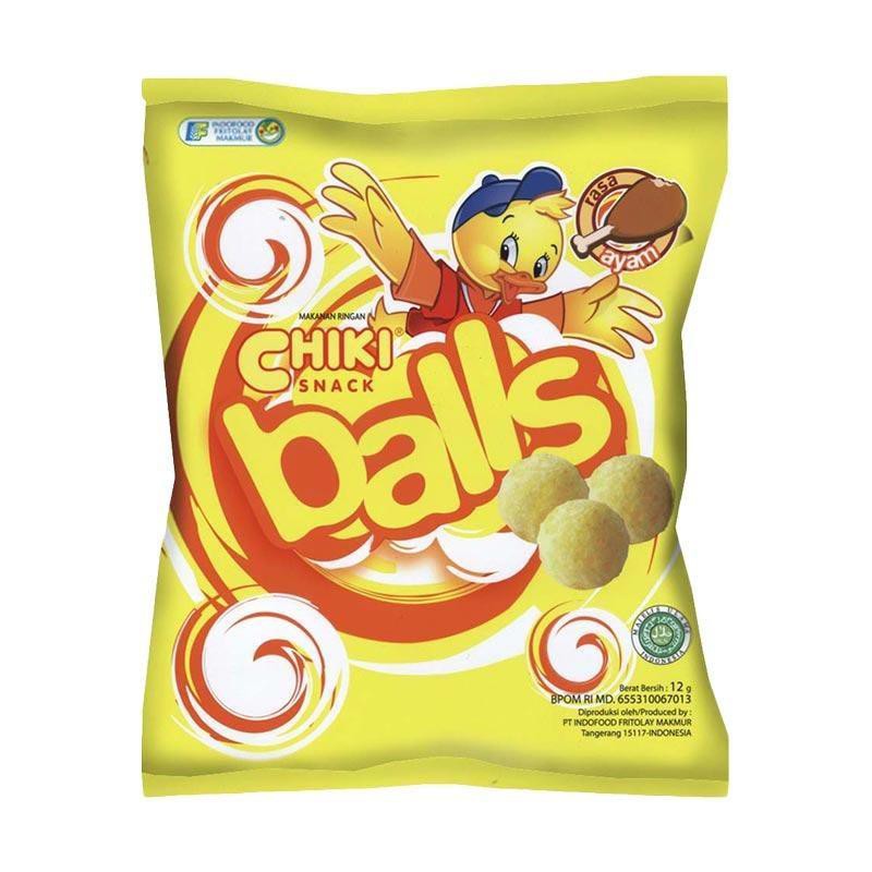 CHIKI BALL SNACK KALDU AYAM 10 GR @60