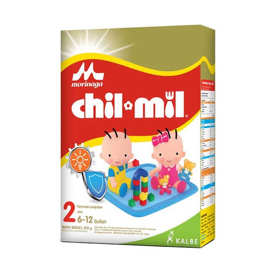 CHIL MIL SUSU FORMULA LANJUTAN DHA KOTAK 200 GR