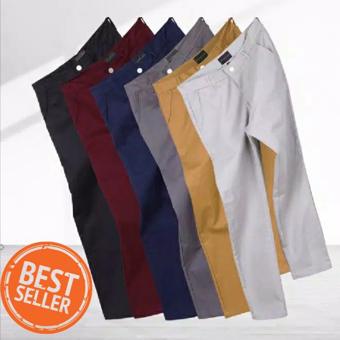 CHINOS PANTS CELANA PRIA