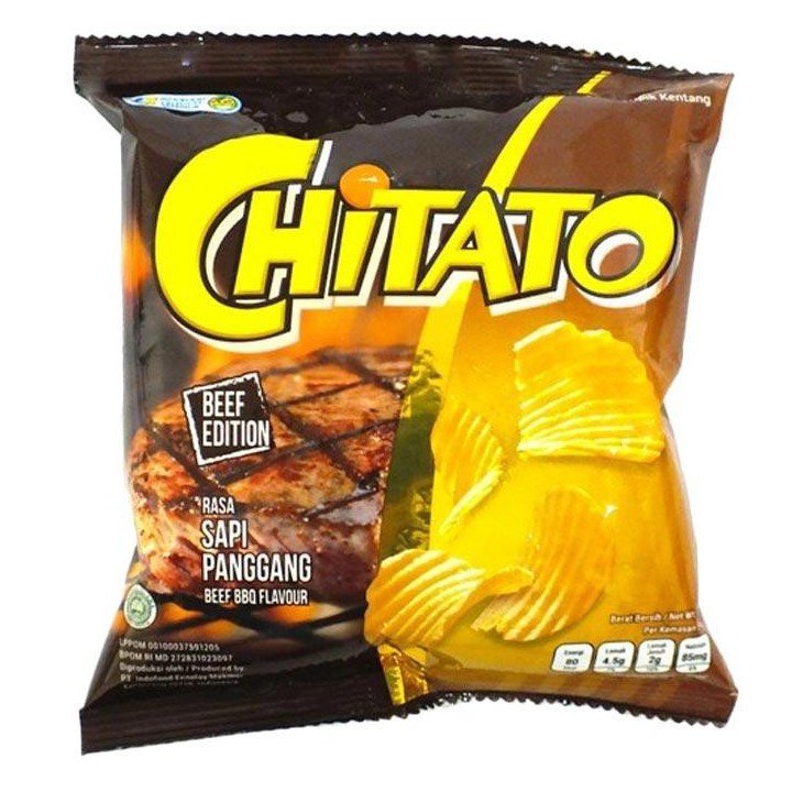 CHITATO SNACK SAPI PANGGANG 15 GR @ 60