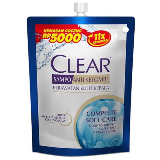 CLEAR SAMPO COMPLETE SOFT CARE