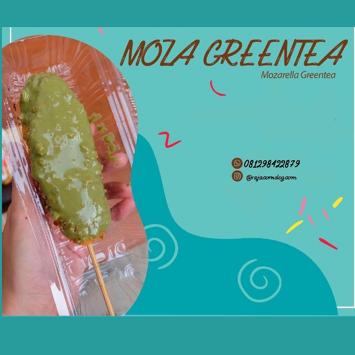 CORNDOG MOZARELLA GREEN TEA BESAR