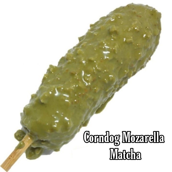 CORNDOG MOZARELLA MATCHA