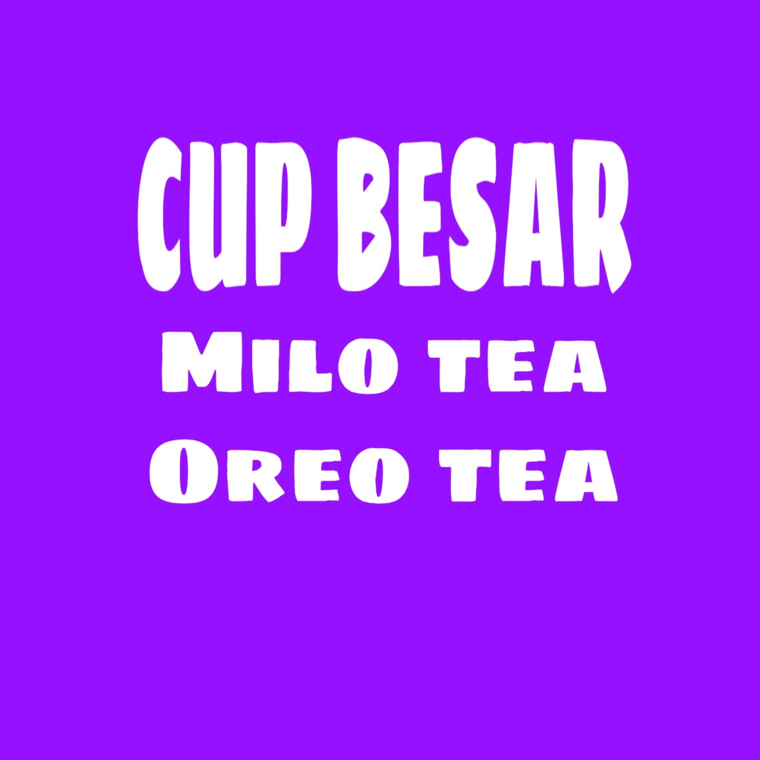 CUP BESAR