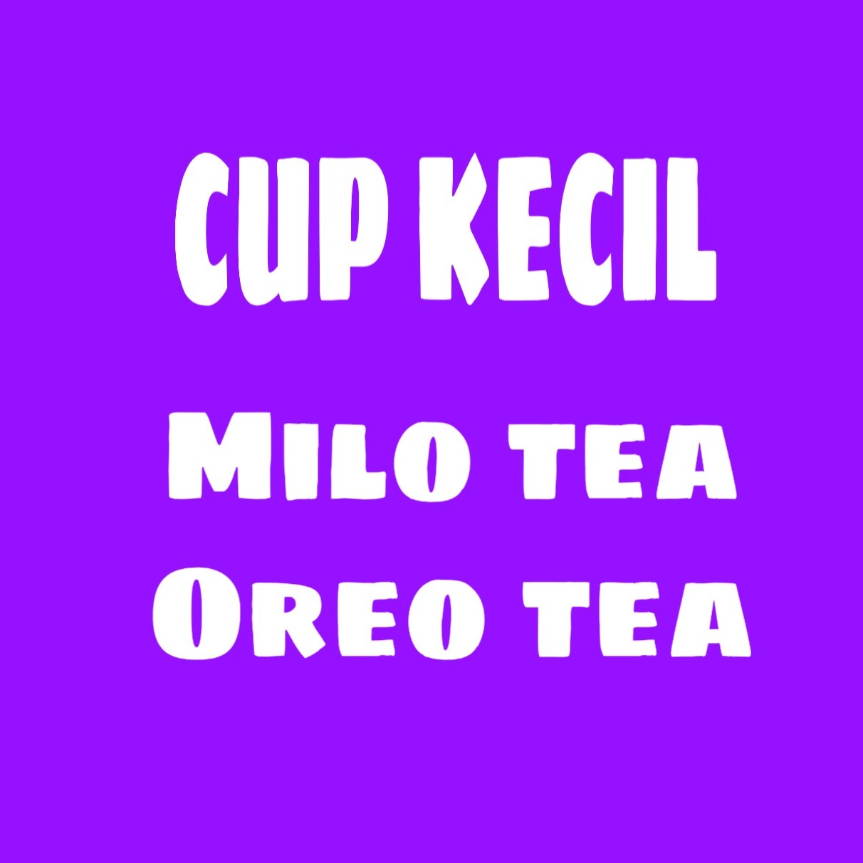 CUP KECIL