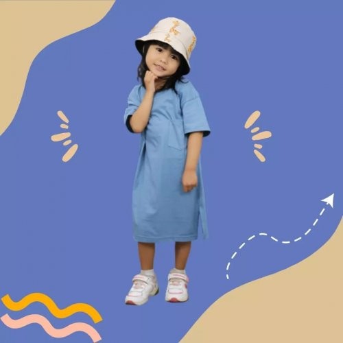 CYRS Kaos Anak Dress Oversize 4