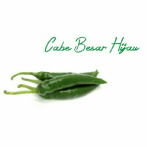 Cabe Besar Hijau 250gram