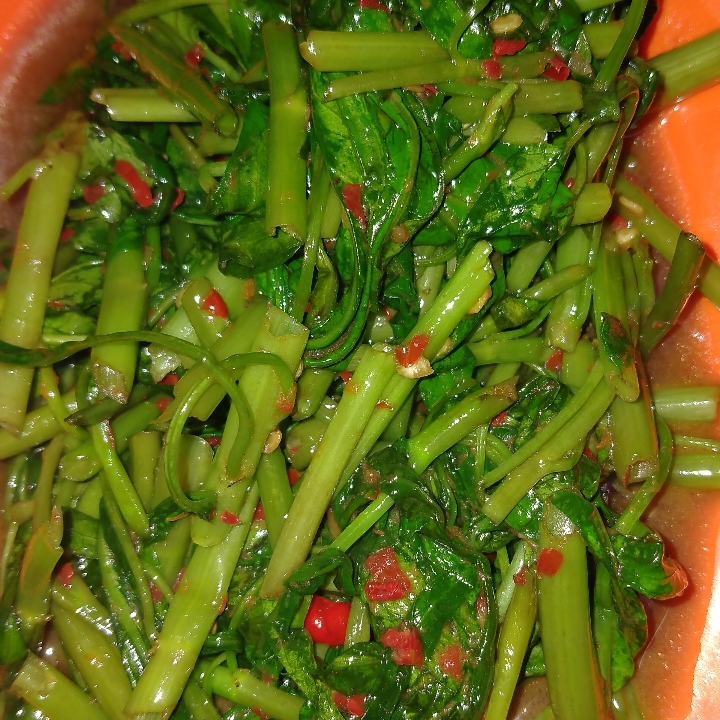 Cah Kangkung Balacan Tauco