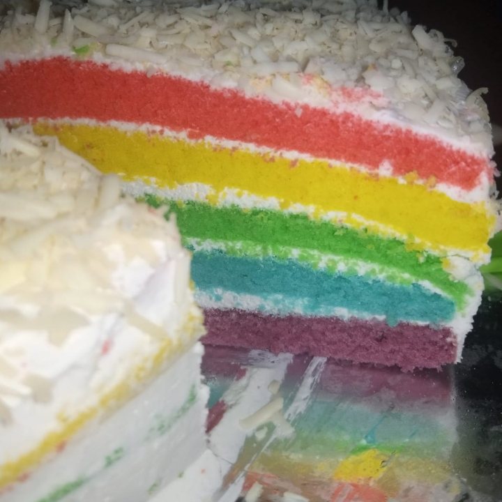 Cake Rainbow Slice