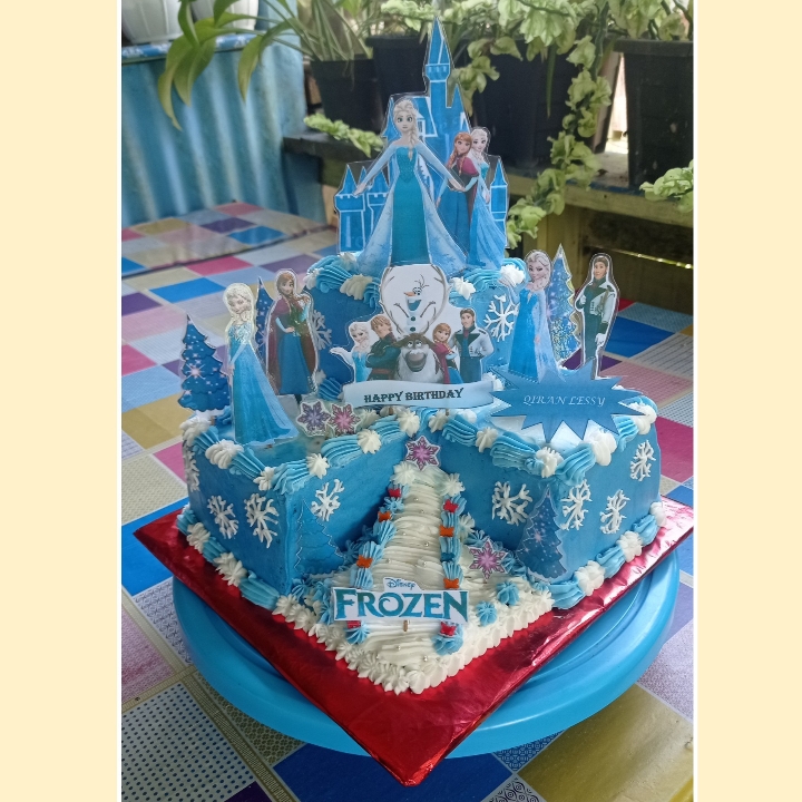 Cake Ultah Frozen