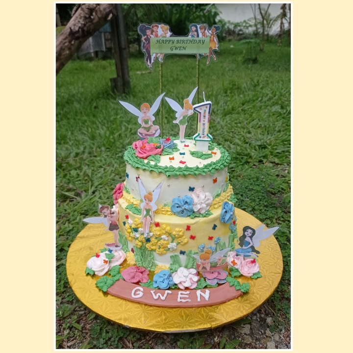 Cake Ultah Tinkerbell