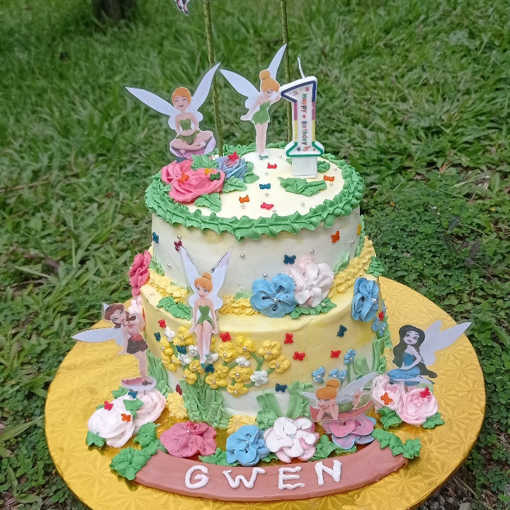 Cake Ultah Tinkerbell 2