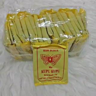 Cap Kupu-kupu Kopi Hitam