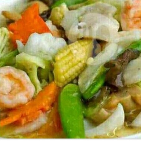 Capcay Goreng Seafood