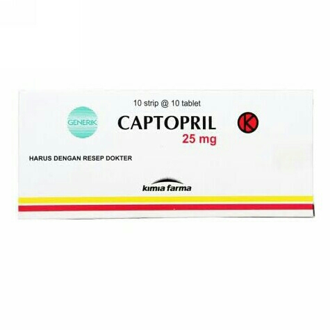 Captopril 25mg