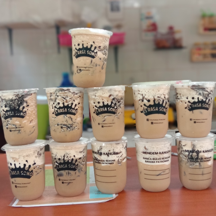 Capucino Cincau Varian Rasa