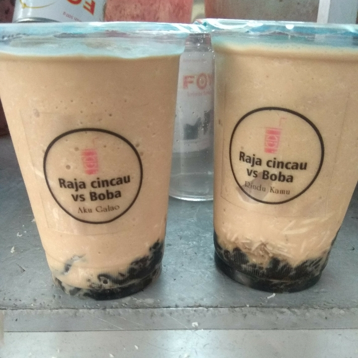 Capucino Mix Cincau Boba