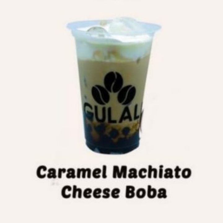 Caramel Machiato Cheese Boba