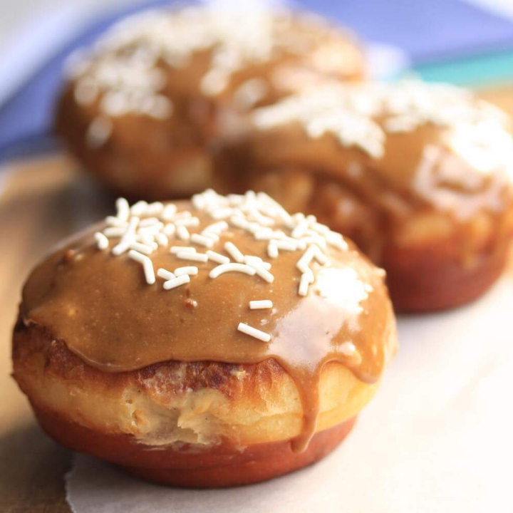 Caramel Sugar Crispy Donuts