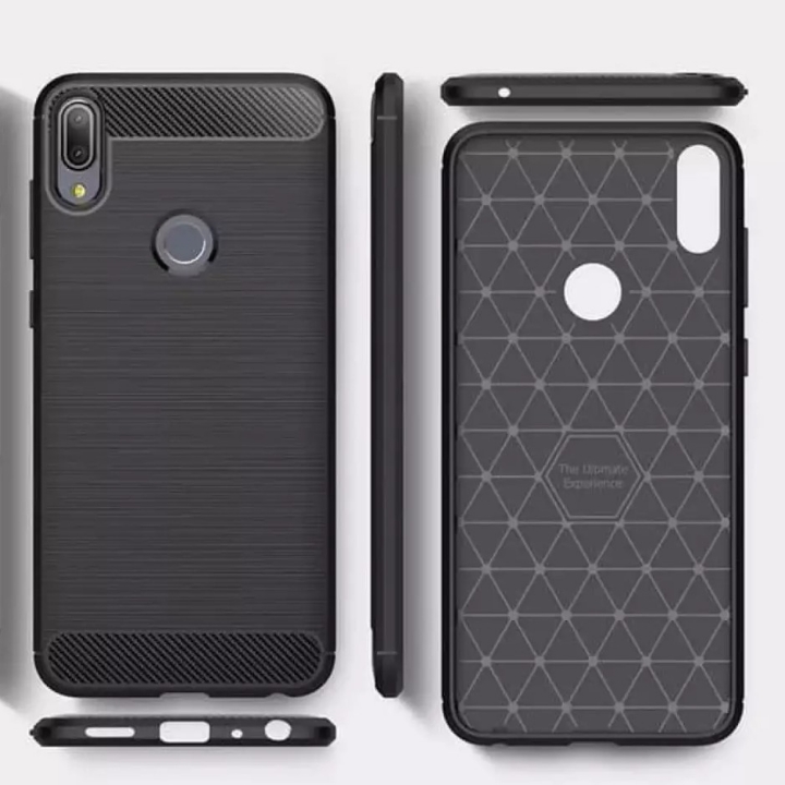 Case Ipaky Carbon Fiber ASUS ZENFONE MAX PRO M1 ZB602KL Softcase