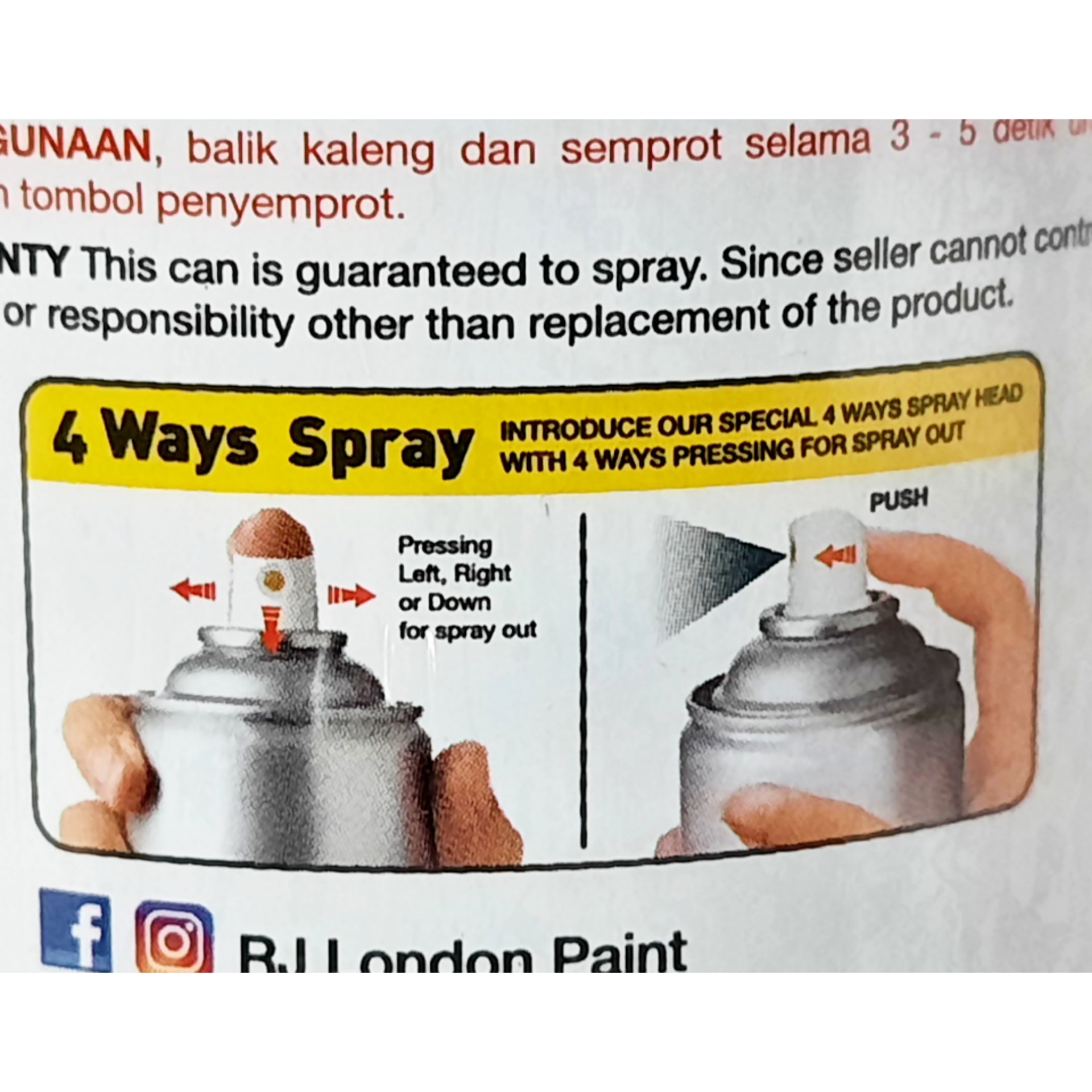 Cat Semprot Zuper Spray 1005 Kuning Pijar 4