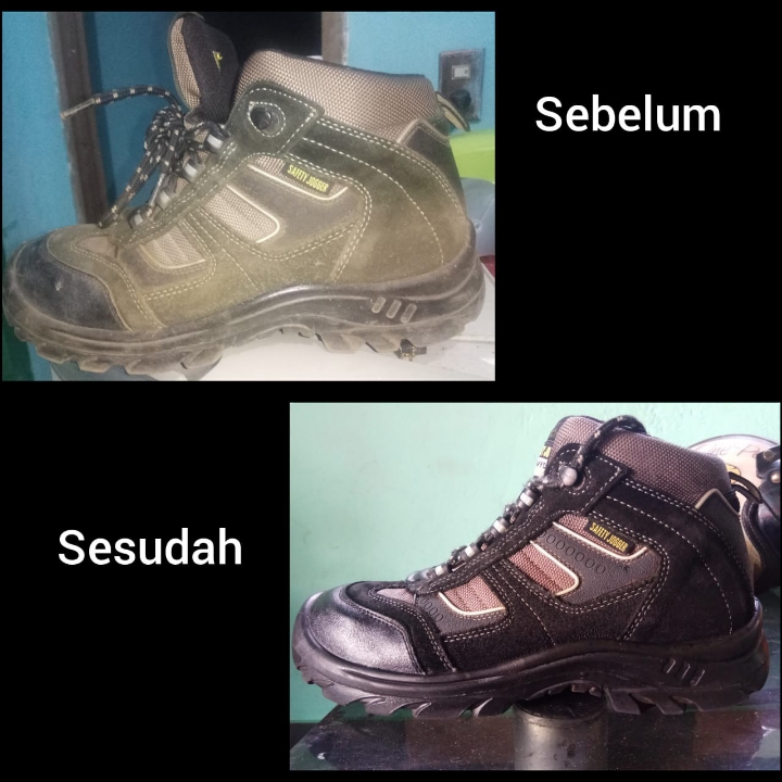 Cat Ulang Sepatu Boots Diskon 30 off