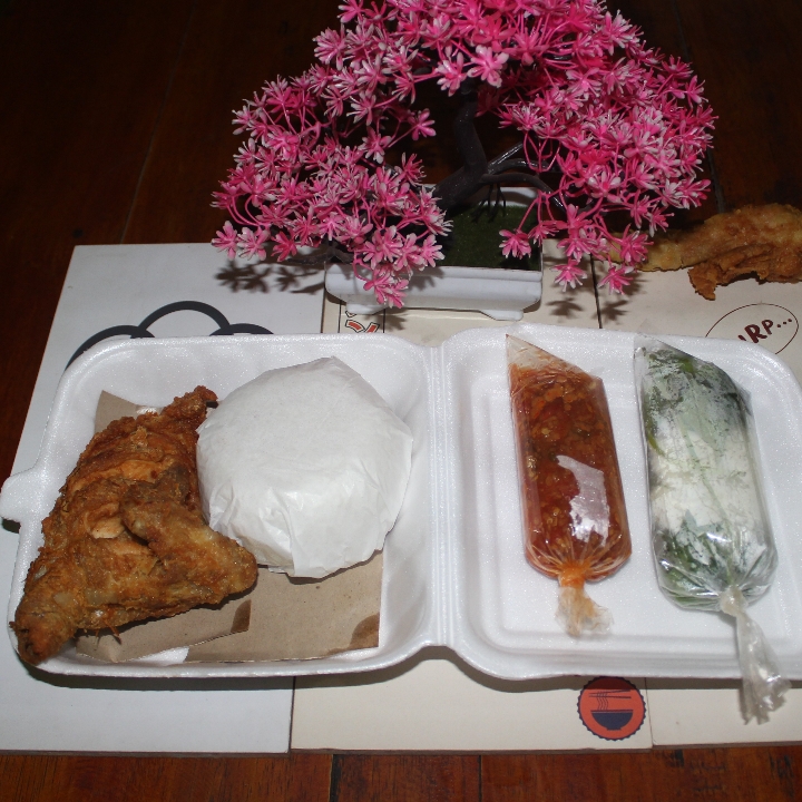 Cateringan Pecel Ayam Crispy Jumbo Paket 16000 2