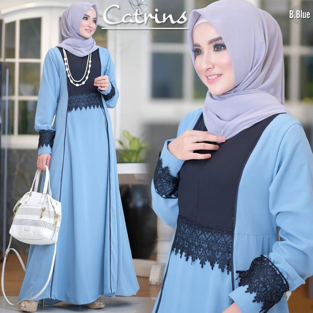 Catrins Dress Muslim l Gamis Maxi l Maxy 2