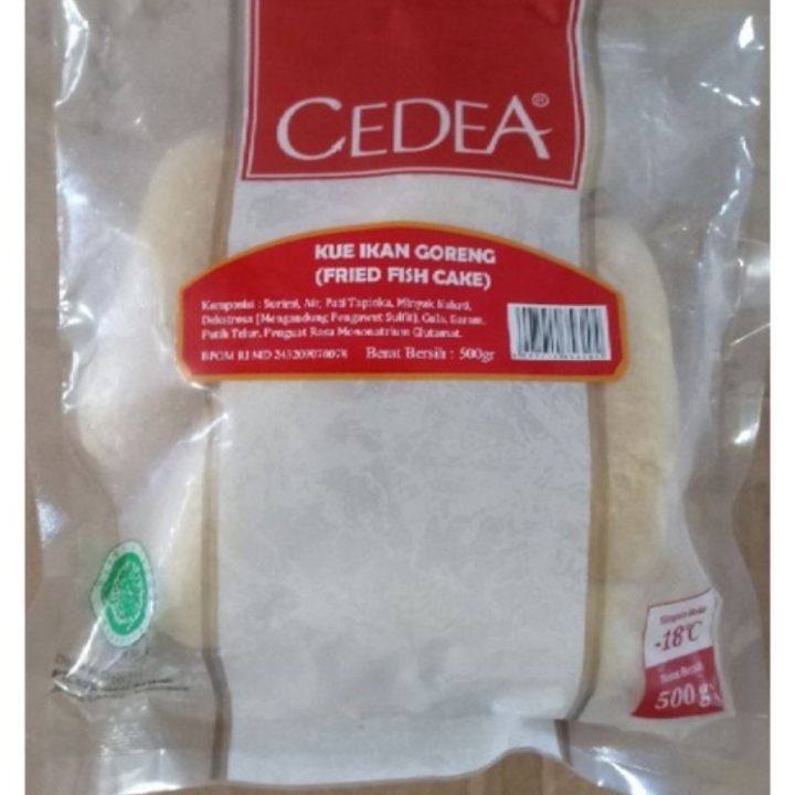 Cedea Kue Ikan Goreng